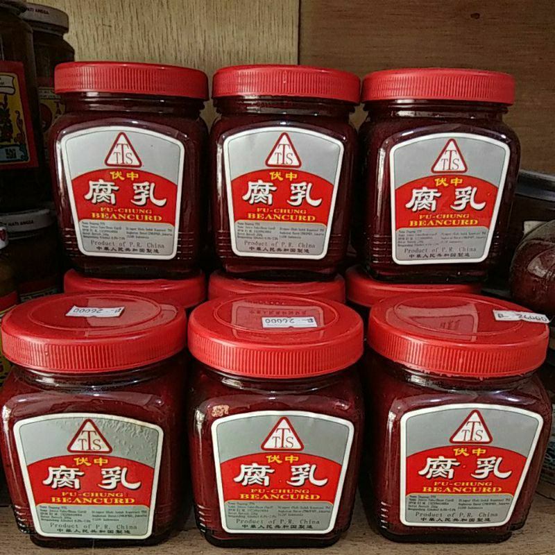 Jual Fu Chung Beancurd Tts Tahu Merah 250gram Shopee Indonesia