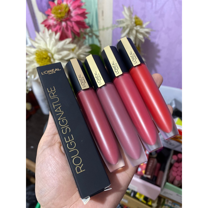 Jual Lipcream Loreal Rouge Signature Shopee Indonesia