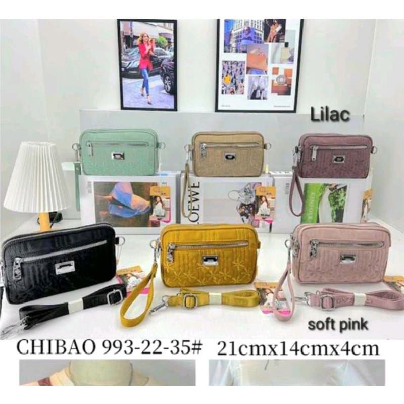 Jual TAS SELEMPANG WANITA CHIBAO IMPORT TERBARU 993-22-35