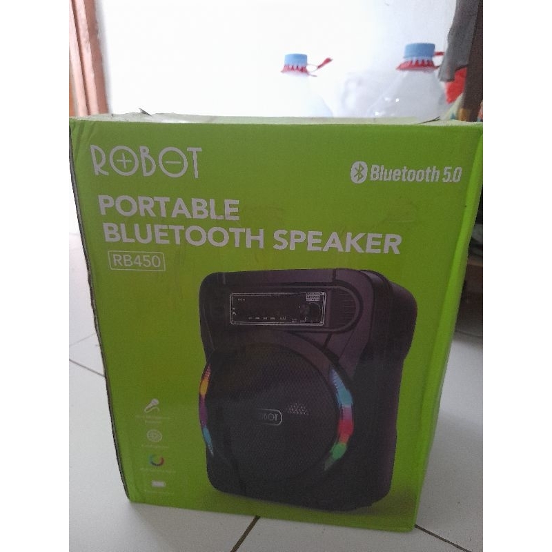 Jual Speaker bloetooth Robot Rb450 second | Shopee Indonesia