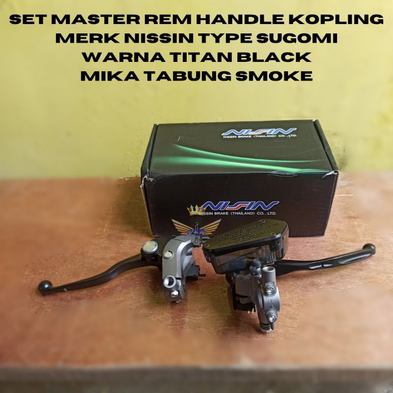 Jual Master Rem Sugomi Z1000 NISSIN Set Handle Kopling Kaca Smoke ...