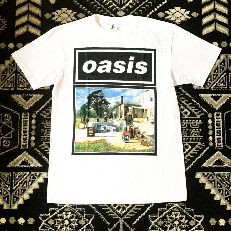 Jual T SHIRT VINTAGE OASIS - BE HERE NOW | Shopee Indonesia