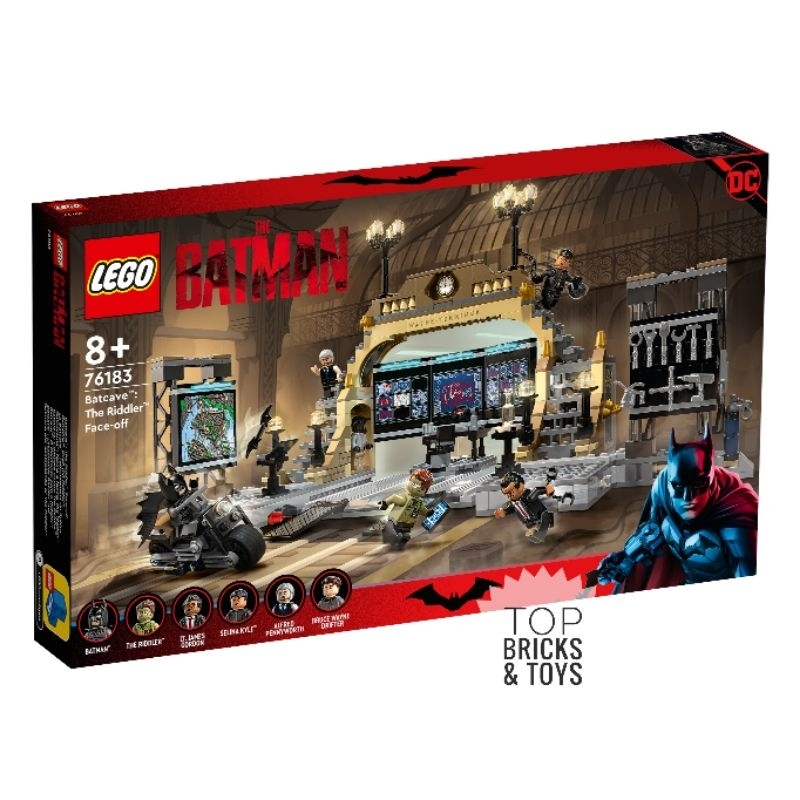 Jual LEGO DC Comics Super Heroes, Batcave: The Riddler Face-Off (76183 ...