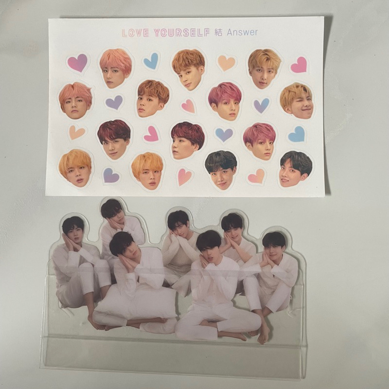 Jual Photocard Jimin Tear R dan Jhope Answer R, Stiker LY:Answer dan ...