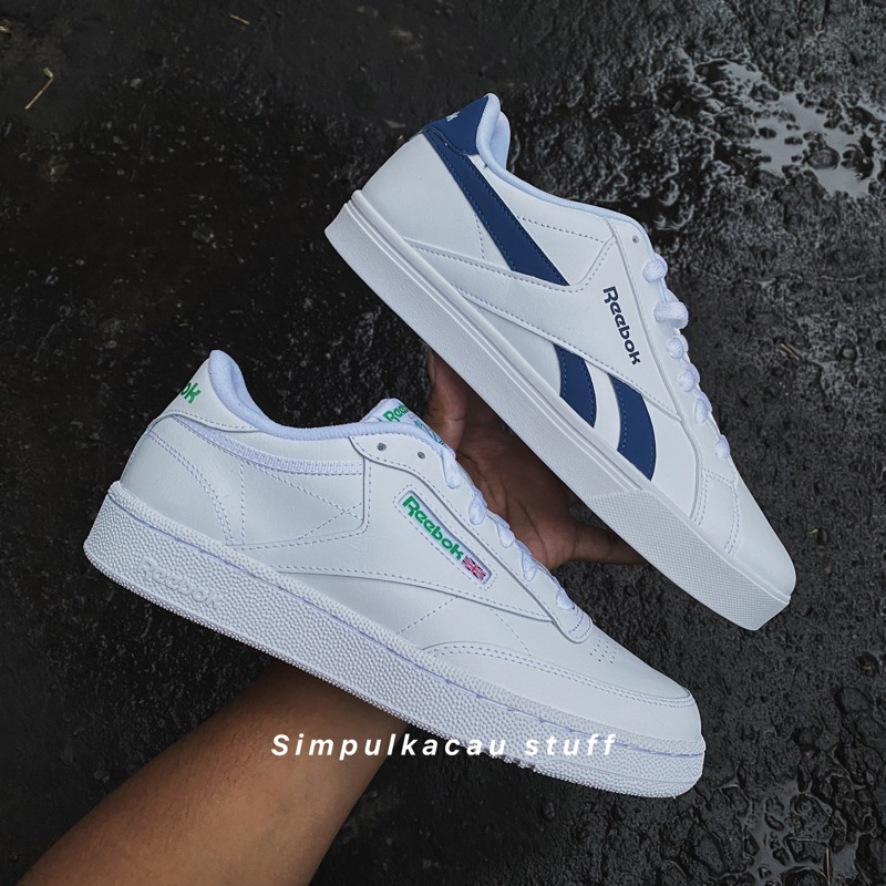 Jual sepatu reebok royal complete & classic c85 white original | Shopee ...