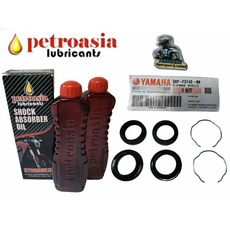Jual PAKET SET SEAL SHOCK YAMAHA VIXION OLDNEW/SCORPIO/R15/MXKING