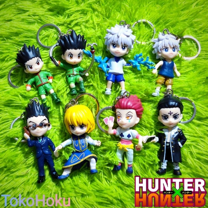 Jual Gantungan Kunci Hunter X Hunter Gon Killua Hisoka Chrollo Anime ...