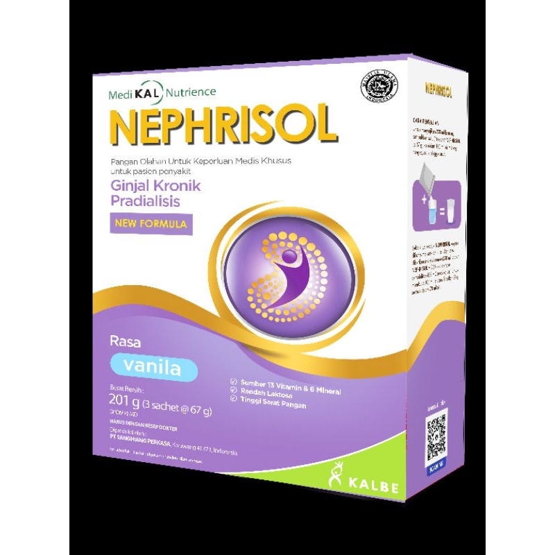 Jual Nephrisol Susu Pengganti Makanan untuk pasien gagal ginjal ...
