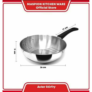 Alat Masak Dapur Stainless Steel Model Frying Spatula - HTG001