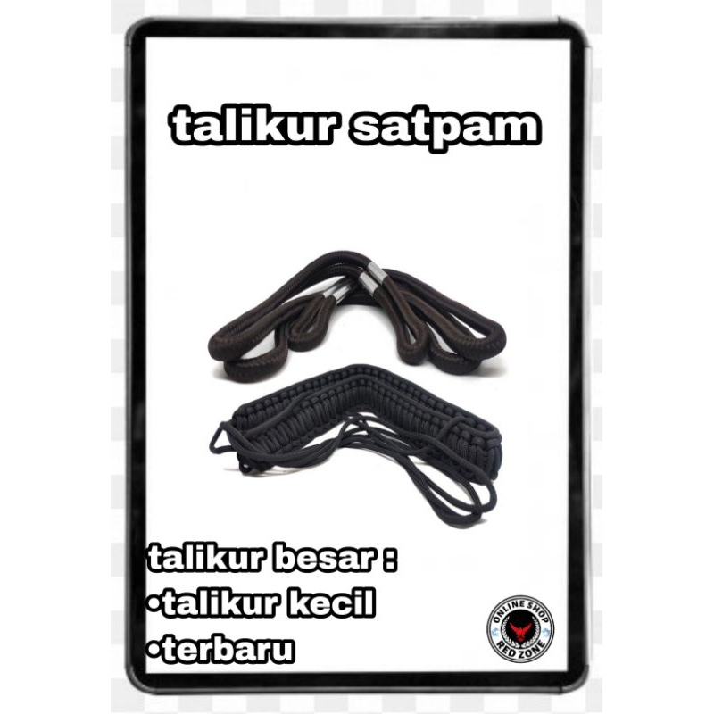 Jual Talikur Satpam Security Terbaru Hitam Putih Besar Hitam Kecil Terbaru Shopee Indonesia 2840