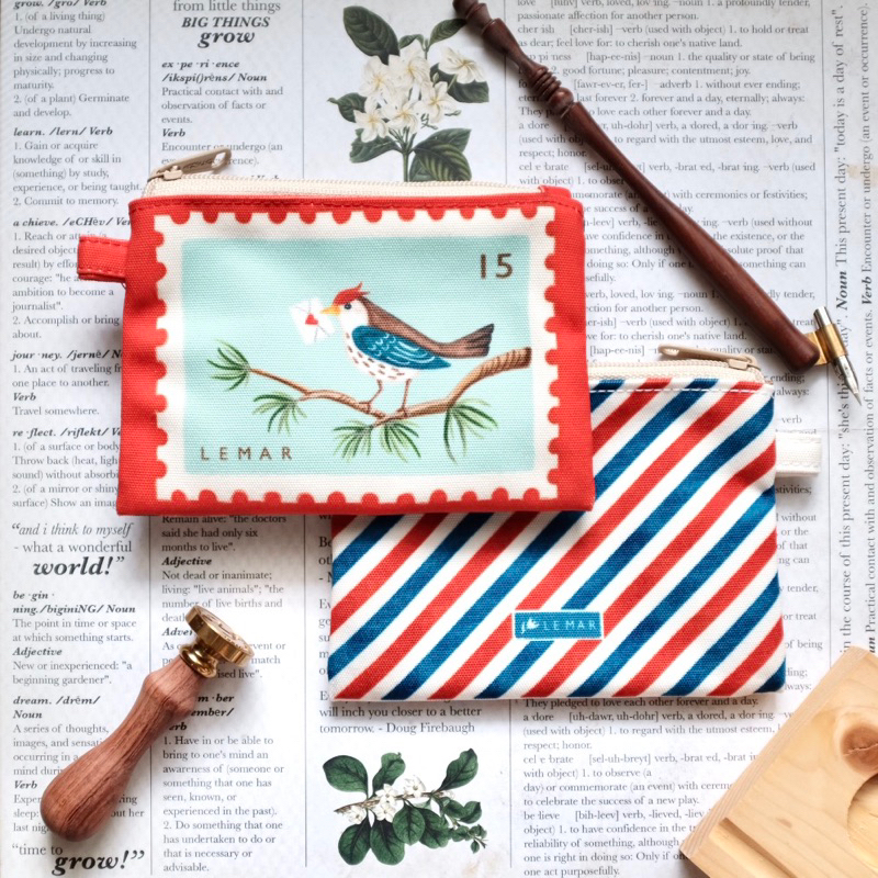 Jual LOVE MAIL Pouch ( bird stamp / envelope ) | Shopee Indonesia