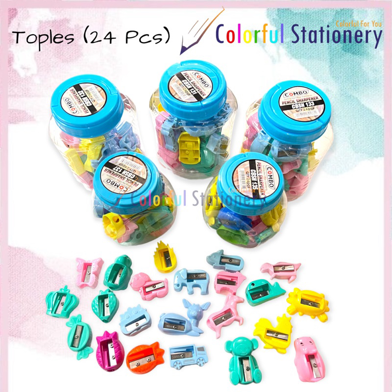 Jual Serutan Rautan Toples 24 Pcs Shopee Indonesia