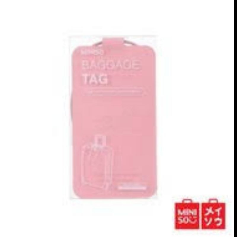 Jual Baggage tag Miniso Tag buat koper Shopee Indonesia