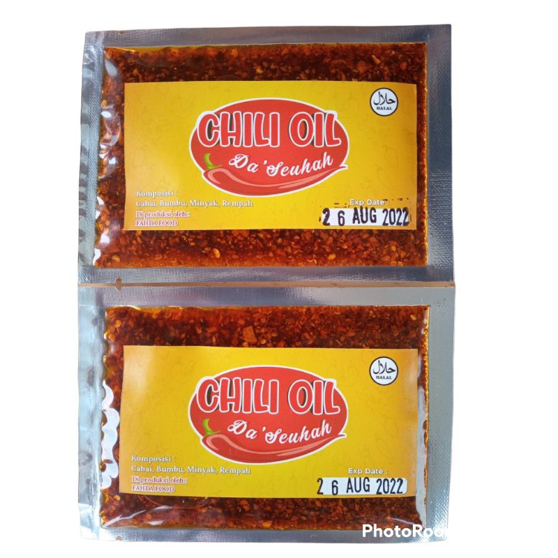 Jual CHILI OIL KEMASAN SACHET Shopee Indonesia