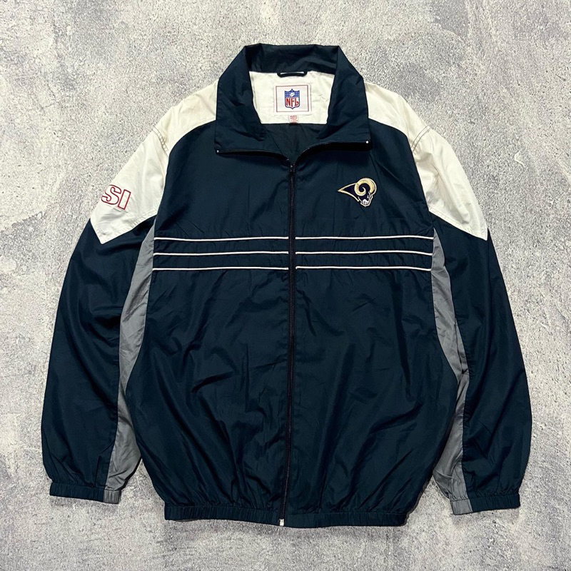 Jual LA Rams NFL Windbreaker Jacket. Shopee Indonesia