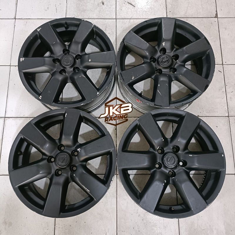 Jual Velg Standar Nissan X Trail Ring X Hole X Et Black Repaint Shopee Indonesia