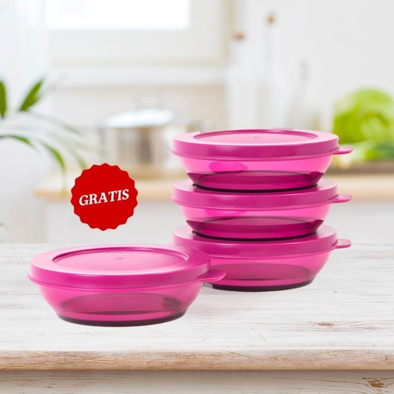 Jual clear bowl set tupperware | Shopee Indonesia