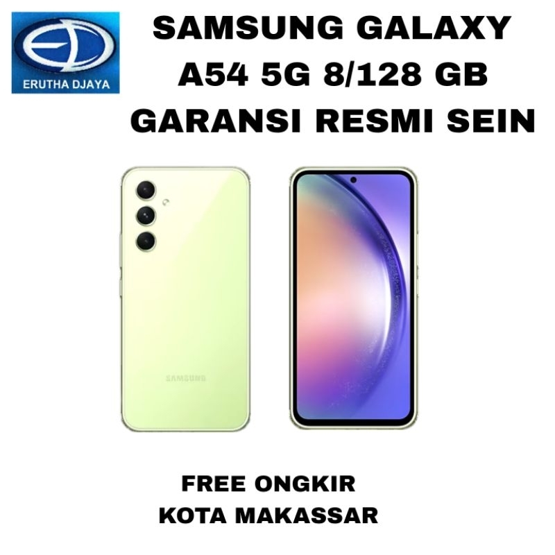 Jual Samsung Galaxy A54 5g 8 128 Gb Garansi Resmi Sein | Shopee Indonesia