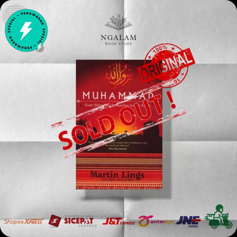 Jual Buku Muhammad Kisah Hidup Nabi Berdasarkan Sumber Klasik Karya