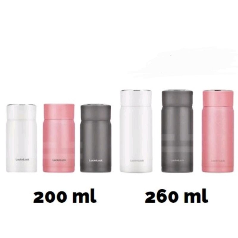 Jual Lock n Lock Exclusive Point Screw Tumbler Hot & Cool 200ml/260ml
