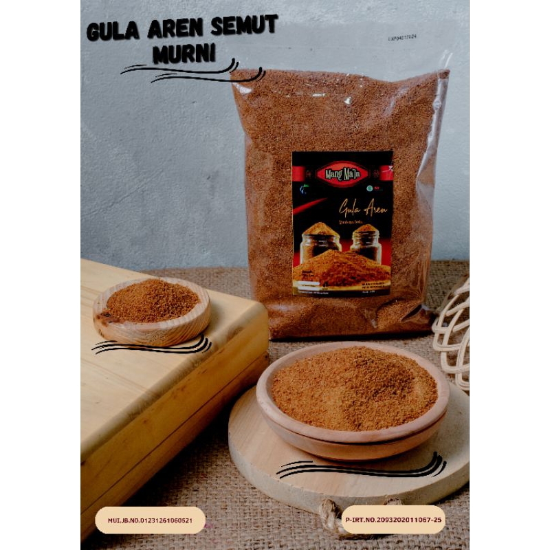 Jual Gula Aren Semut Murni Organik Palm Sugar Bubuk 1 Kg Shopee Indonesia 3930