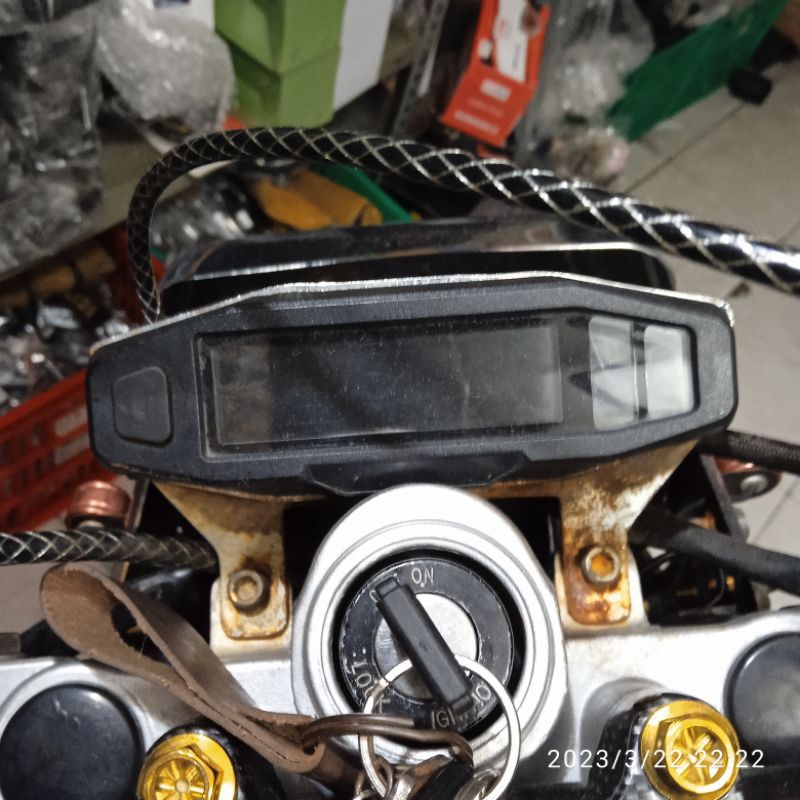 Jual Speedometer Digital Model KTM untuk Rubahan Motor RX king Rxk