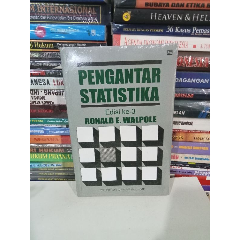 Jual Buku PENGANTAR STATISTIKA EDISI KE - 3. | Shopee Indonesia