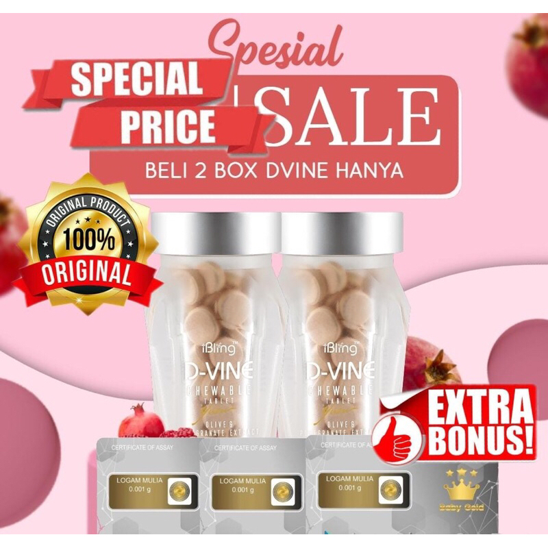 Jual Dvine Dvine D Vine collagen candy tripeptide 60 butir kolagen