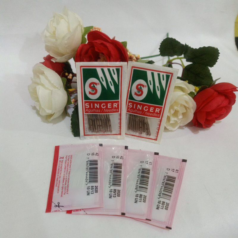 Jual Jarum SINGER original mesin jahit tradisional/ portable | Shopee ...