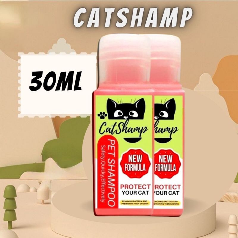 Jual GPSS- Shampoo Kucing Anti Kutu Anti Jamur Anti Rontok 30ml Cat ...