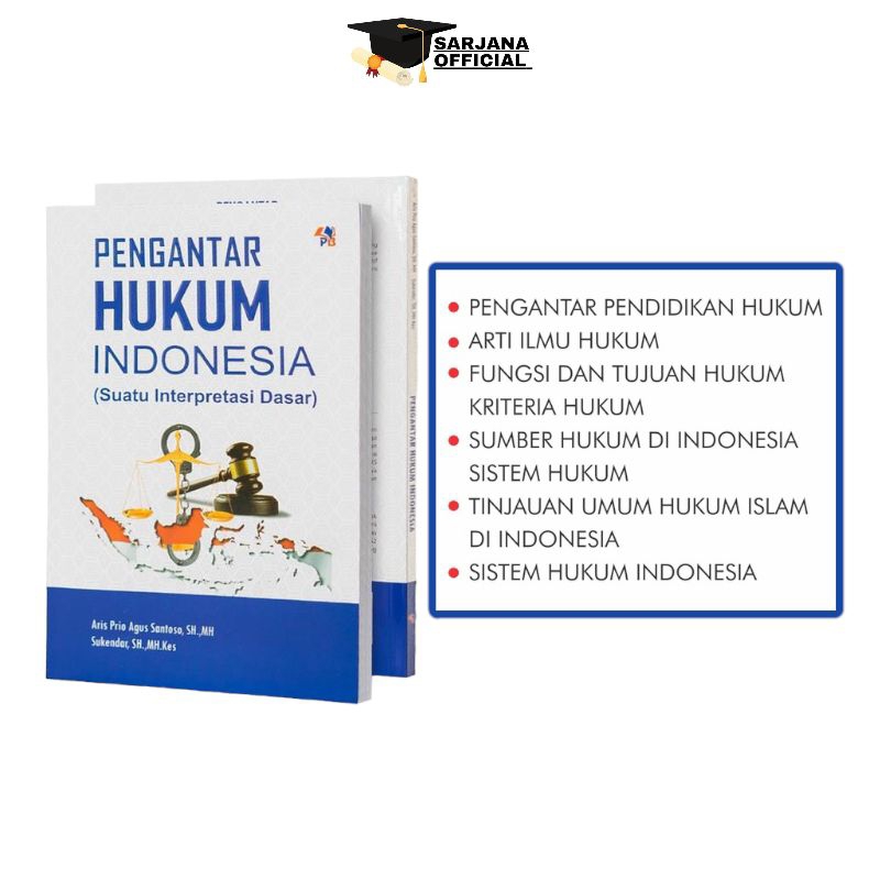 Jual Buku Hukum Semester 1 | Pengantar Hukum Indonesia (Suatu ...