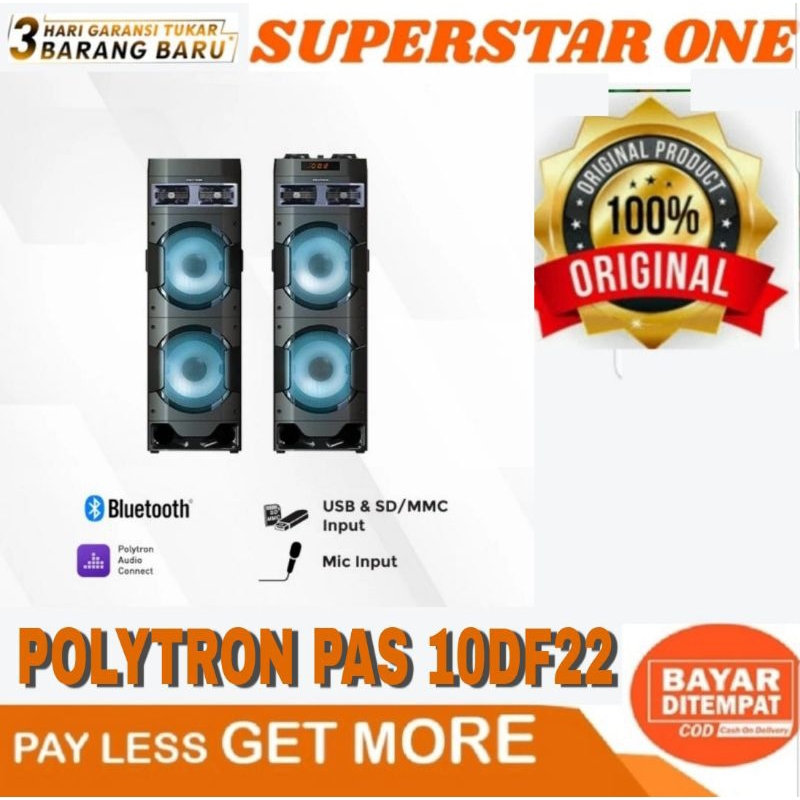 Jual Polytron Speaker Bluetooth Active Speaker Pas 10df22 Bluetooth Pas