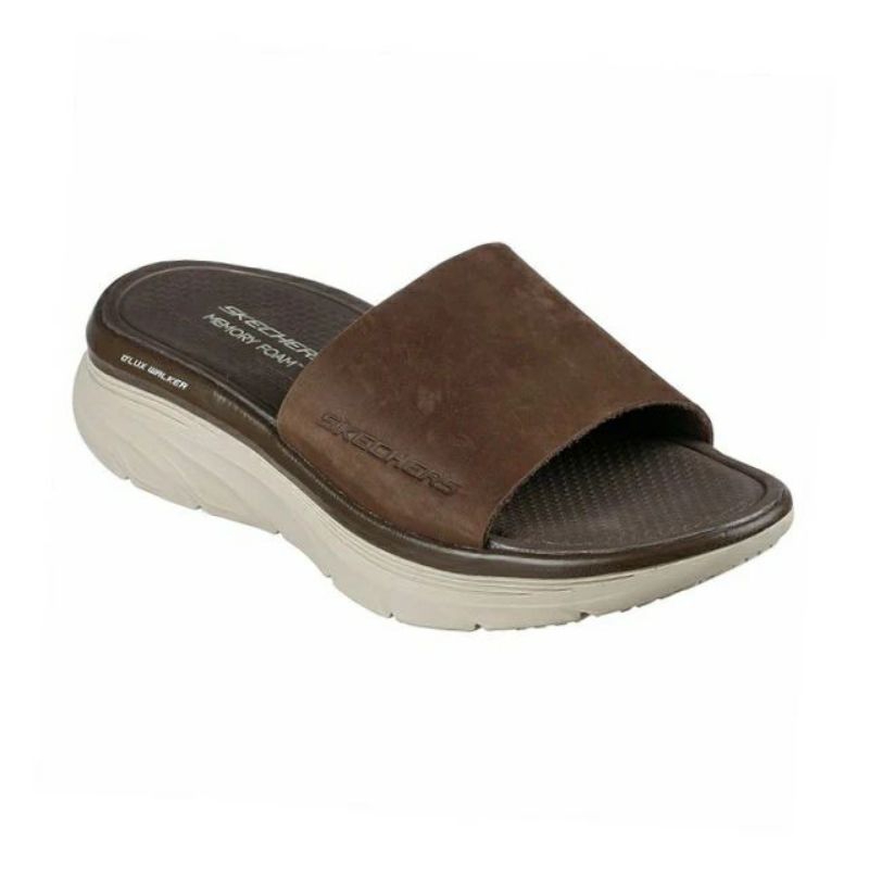 Jual SKECHERS D'LUX WALKER SANDALCAMBRIA for mens (237375/BRN