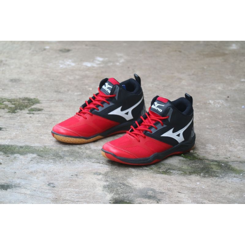 Jual sepatu mizuno boots wave momentum super premium high