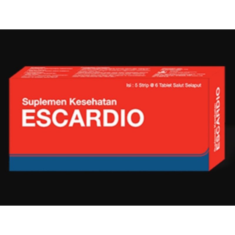 Jual Escardio Tablet Isi 30 Shopee Indonesia