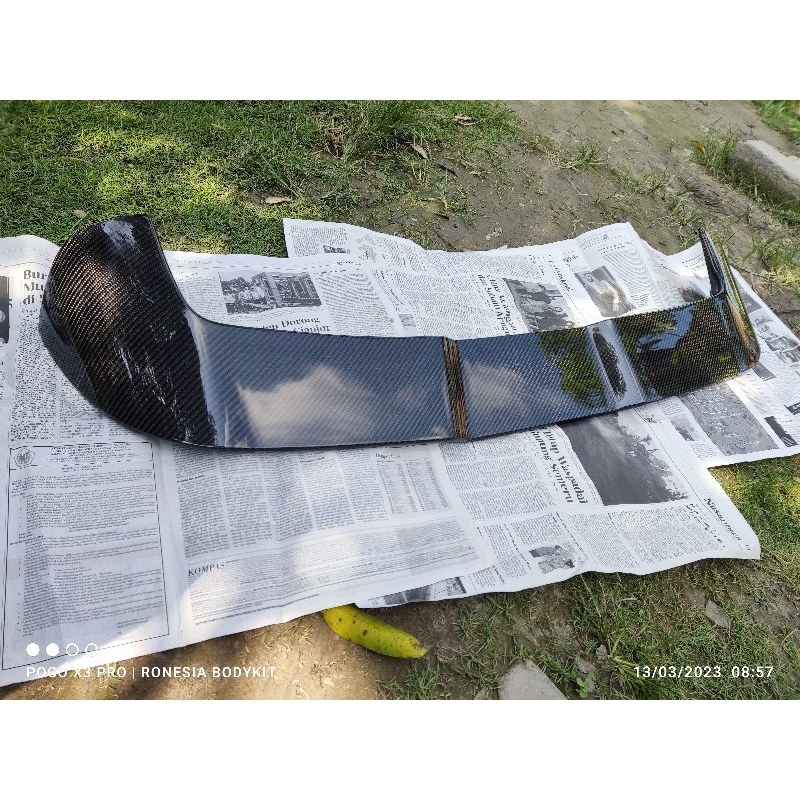 Jual spoiler wings innova reborn carbon kevlar asli | Shopee Indonesia