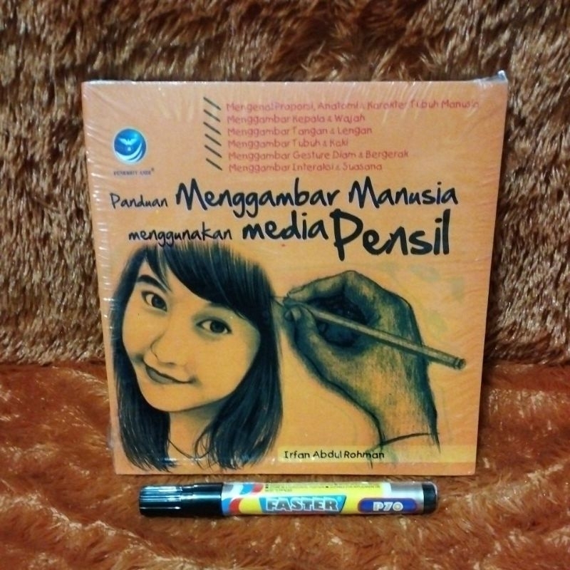 Jual Buku Panduan Menggambar Manusia Menggunakan Media Pensil | Shopee ...