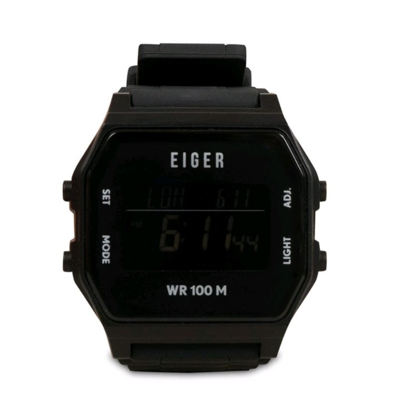 Jual JAM TANGAN EIGER PROVO WATCH BLACK Shopee Indonesia