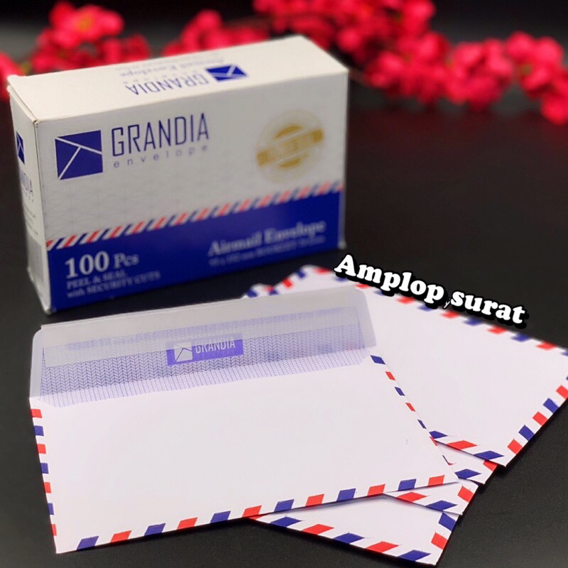 Jual Amplop Grandia Putih Amplop Surat Amplop Putih Polos Berperekat Shopee Indonesia