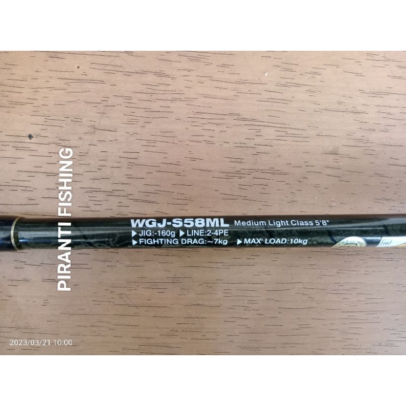 Jual Joran SMITH Offshore Stick WGJ-S58ML PE2-4 (2nd