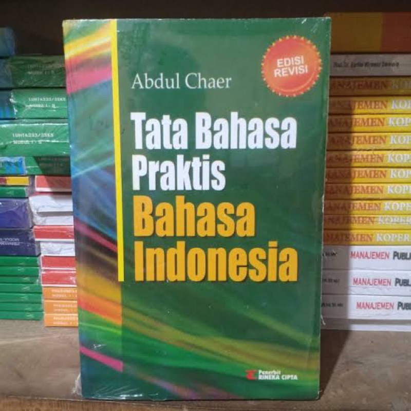 Jual Tata Bahasa Praktis Bahasa Indonesia Edisi Revisi Abdul Chaer ...