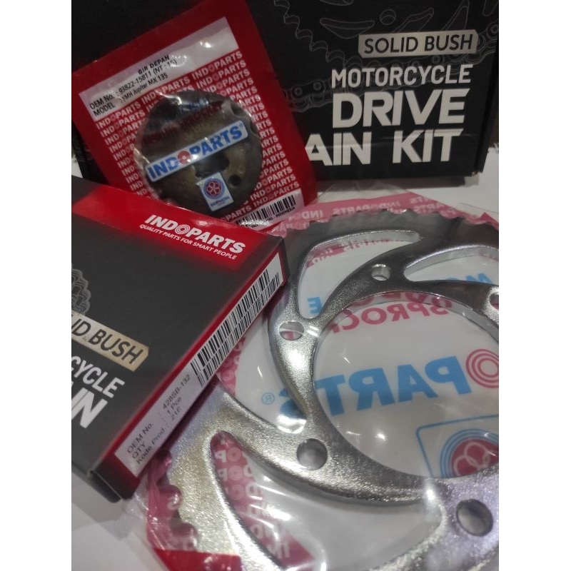 Jual Gear set gir kit gear paket yamaha R15, Xabre, TFX 150 Indoparts