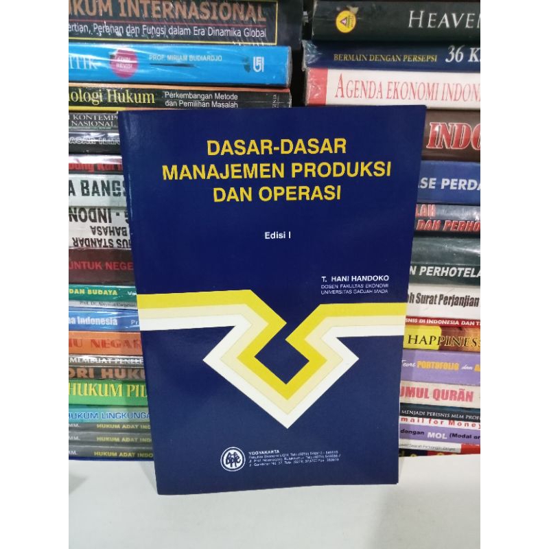 Jual Buku DASAR - DASAR MANAJEMEN PRODUKSI DAN OPERASI. | Shopee Indonesia