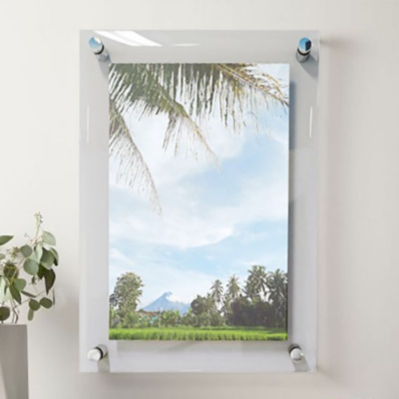 Jual Frame Acrylic Poster Display - Bingkai Akrilik Dinding Bebagai ...