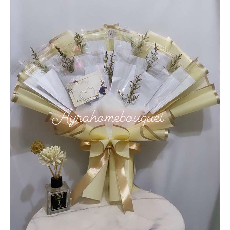 Jual [15 SLOT] Kerangka Money Bouquet Buket Bunga Uang Kosong isi 15 ...