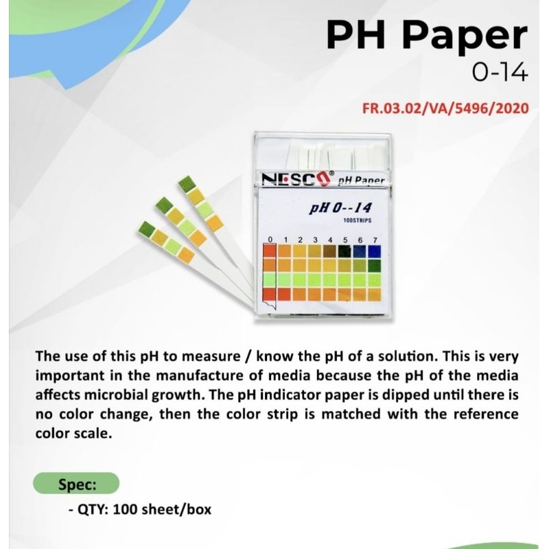 Jual Universal indicator pH paper / kertas pH | Shopee Indonesia