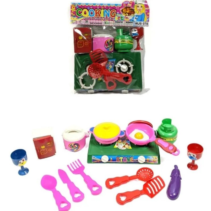 Jual Mainan Cooking Set Murah Mainan Anak Perempuan Masak Masakan Set