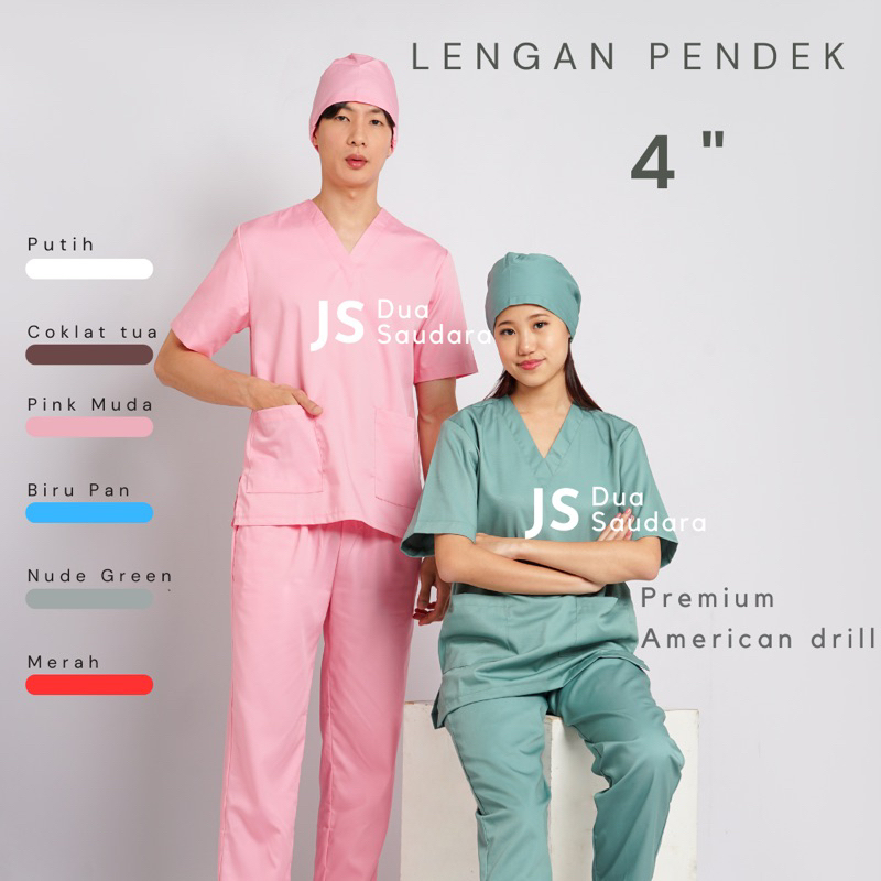 Jual New Color Baju Ok Baju Jaga Seragam Perawat Baju Jamal