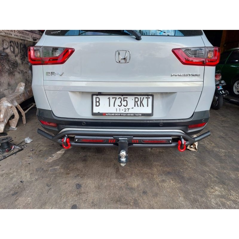 Jual Towing Belakang BRV 2022 model Cobra Besi Bumper Belakang BRV ...