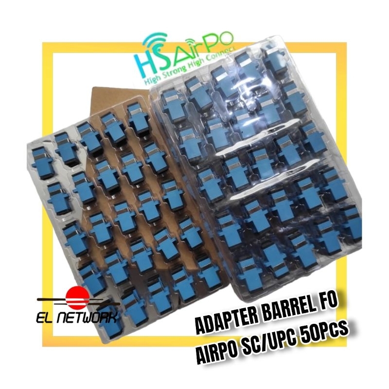 Jual ADAPTER BARREL CONNECTOR SC UPC 1 PACK ISI 50 PCS | Shopee Indonesia